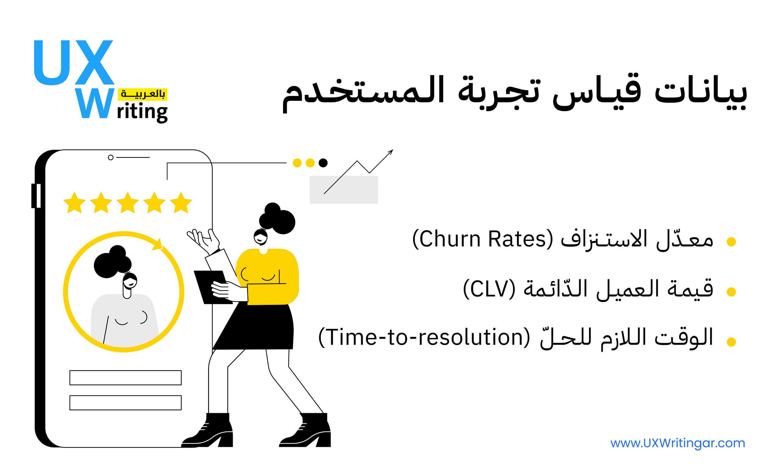 بيانات قياس تجربة المستخدم